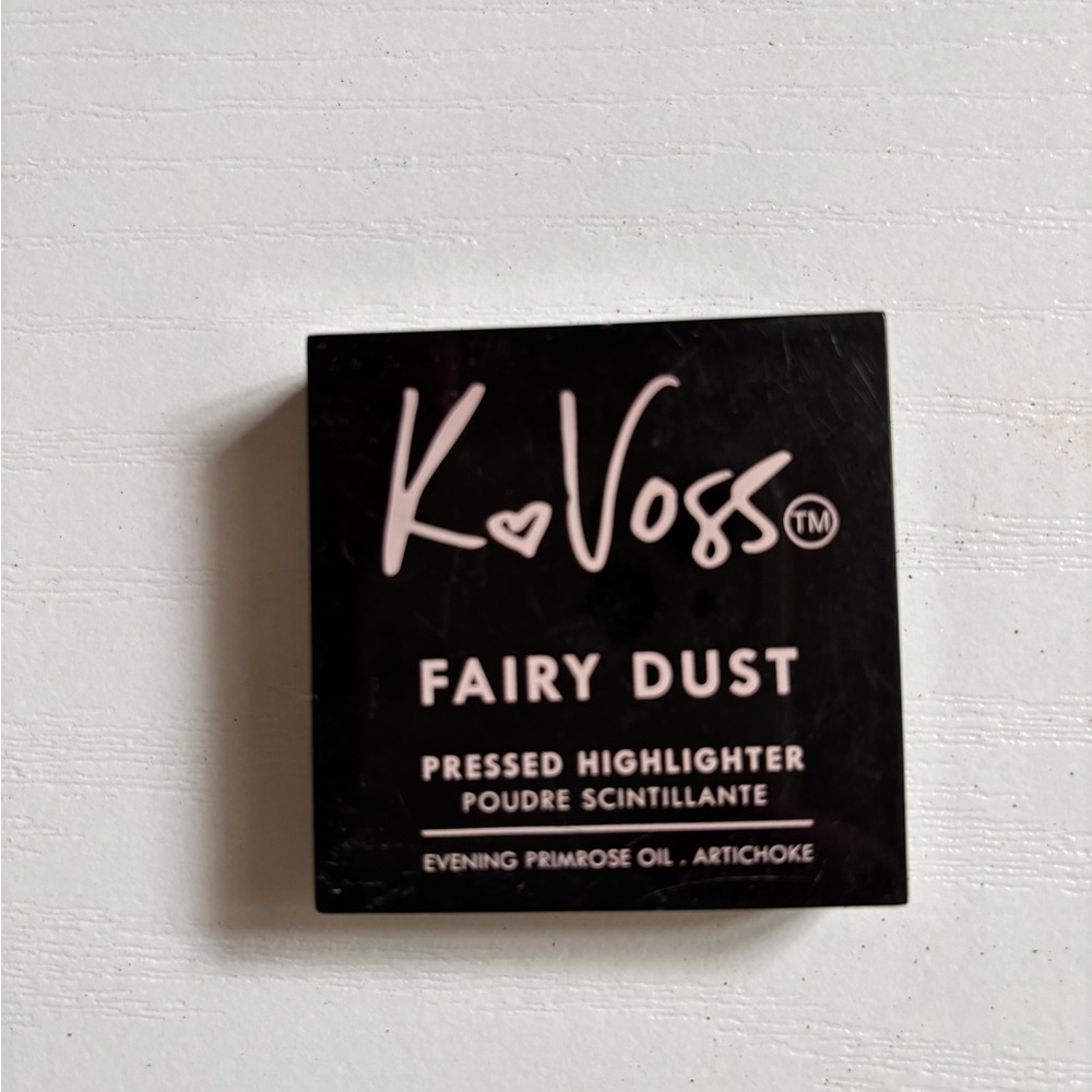 K•Voss Fairy Dust Pressed Highlighter “Moonlight” Vegan Glow Clean Beauty